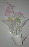 Led night lamp  (with flowers) (OEM)